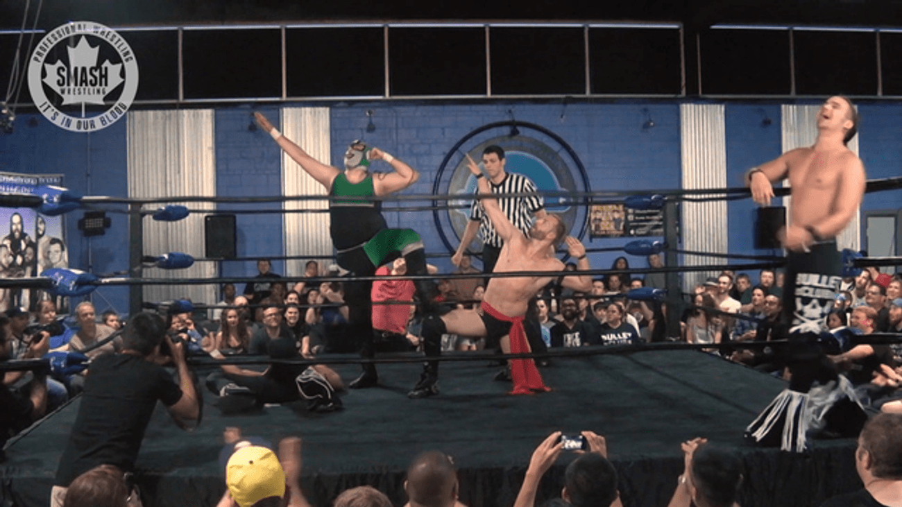 SMASH Wrestling - Super Smash Bros vs Young Bucks - IMPACT Wrestling